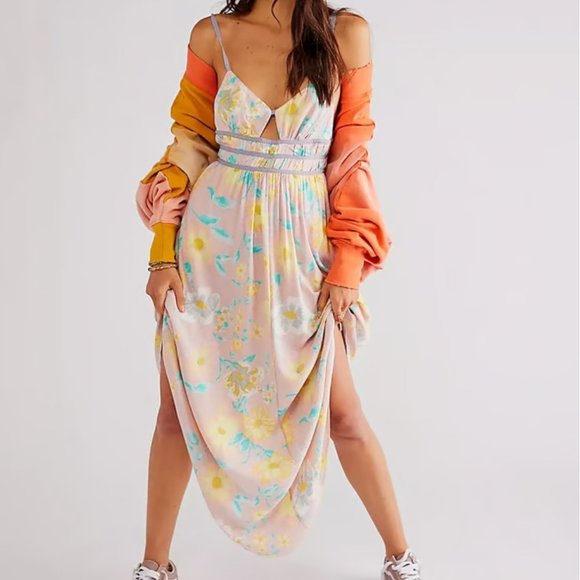 Free People Wisteria Maxi Dress, XL - Picture 1 of 9